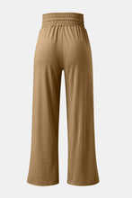 Load image into Gallery viewer, Full Size Drawstring High Waist Wide Leg Pants
