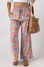 Load image into Gallery viewer, Drawstring Printed Wide Leg Pants
