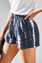 Load image into Gallery viewer, Tie-Dye Drawstring Waist Shorts with Pockets
