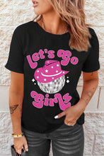 Load image into Gallery viewer, LET&#39;S GO GIRLS Graphic Tee Shirt
