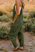 Load image into Gallery viewer, V-Neck Sleeveless Jumpsuit with Pocket
