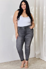 Load image into Gallery viewer, Judy Blue Full Size High Waist Tummy Control Release Hem Skinny Jeans
