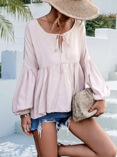 Load image into Gallery viewer, Puff Sleeve Babydoll Blouse
